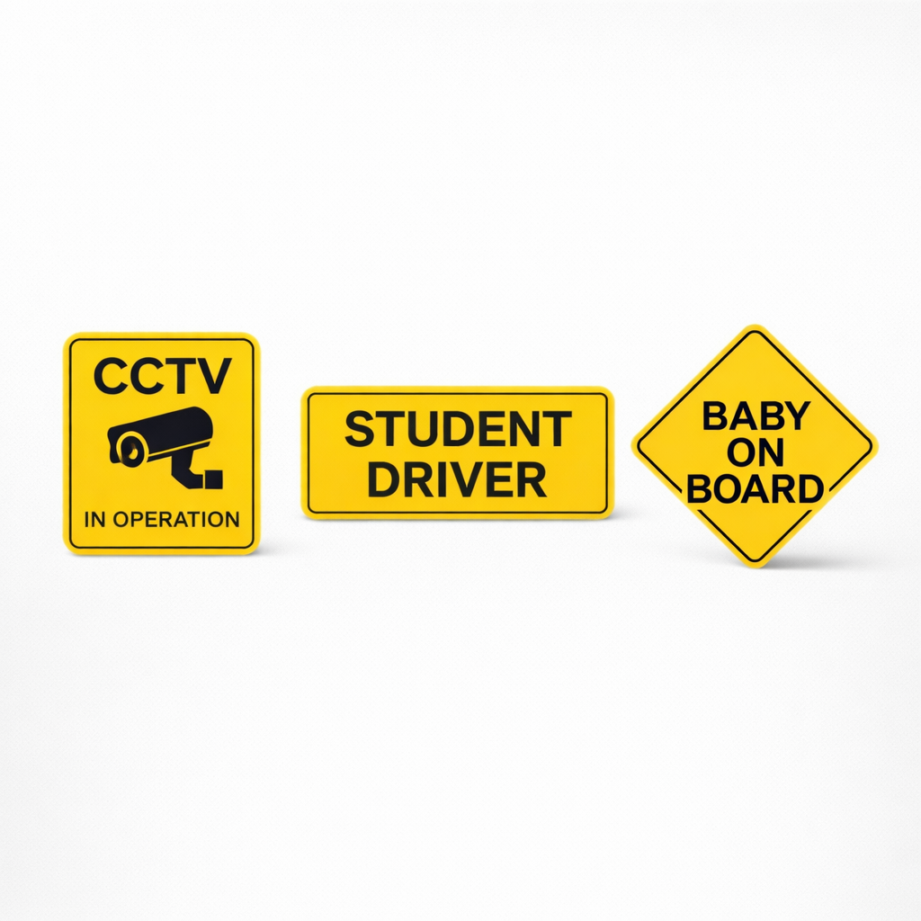 CCTV / Safety Warning Stickers